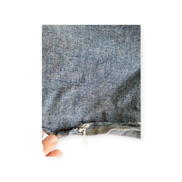 Vintage Rampage Denim Cutoff Shorts Y2K Midwash Button Fly Size 2 - Picture 5 of 9